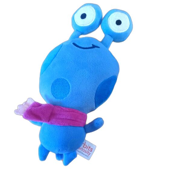 Orbital Curiosity Lowell Planetary blue alien plush stuffed toy - Picture 1 of 5